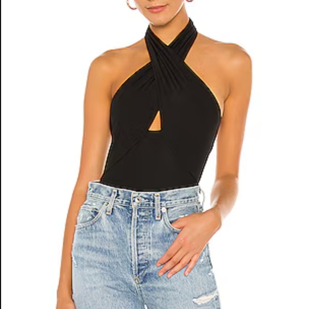 Alix NYC Oliver Bodysuit Black Size S